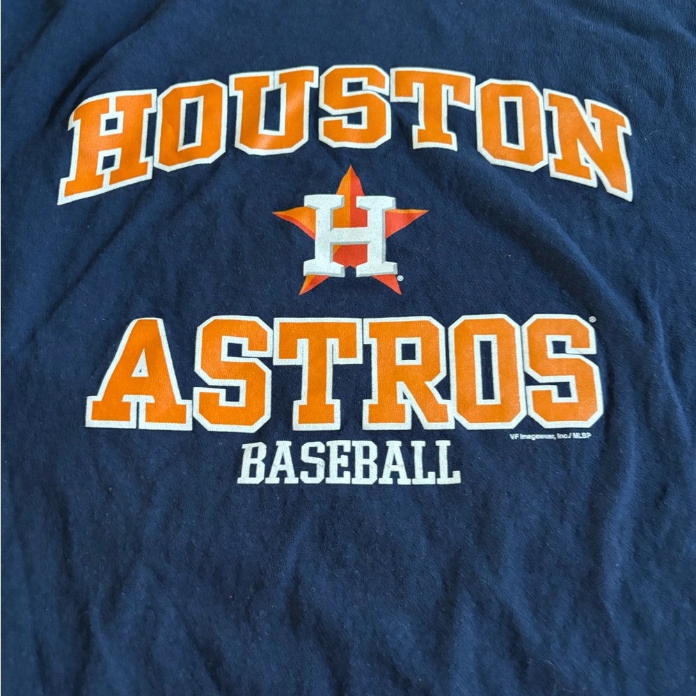 Houston Astros Baseball T-Shirt Size XL